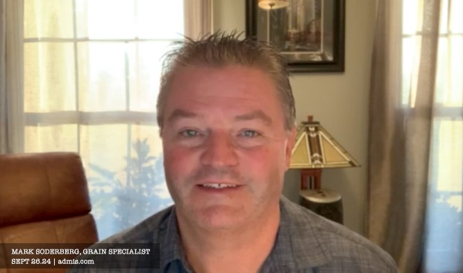Mark Soderberg, grain market specialist