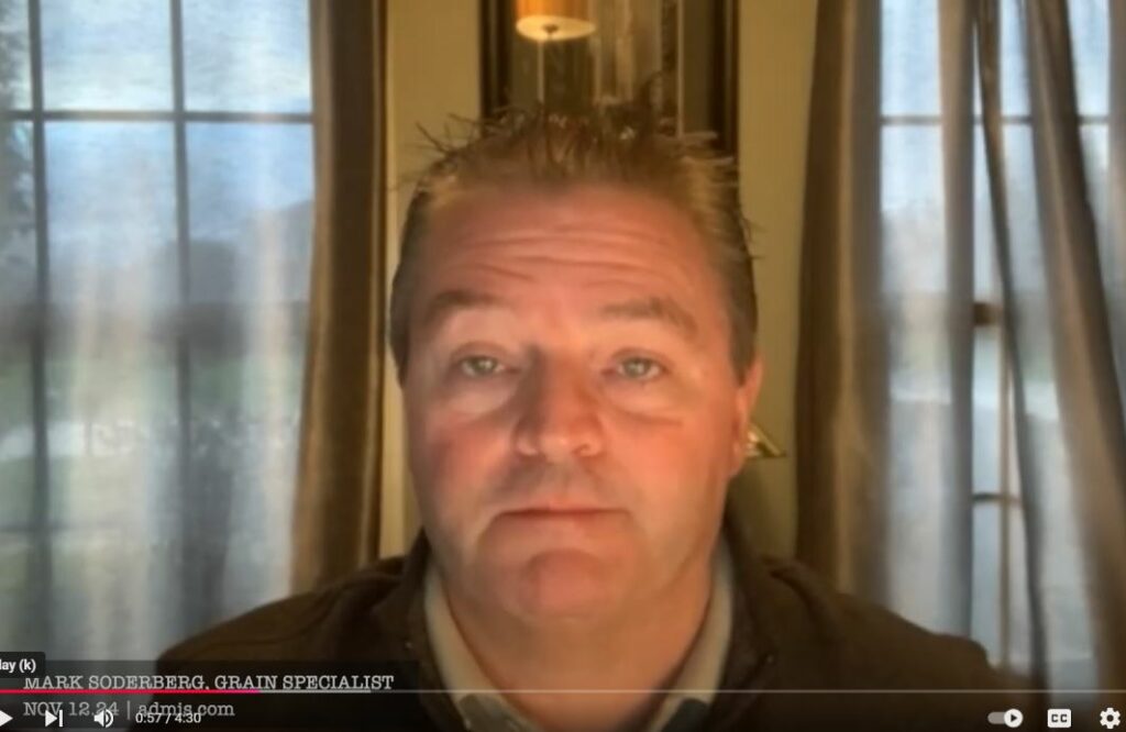 Mark Soderberg, grain market specialist