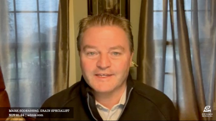 Mark Soderberg, grain market specialist