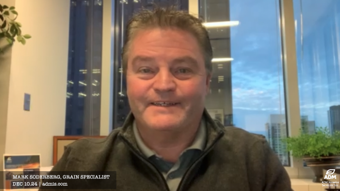 Mark Soderberg, grain market specialist
